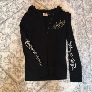 Black HD Hoodie. Worn once